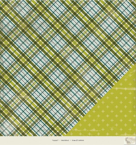 Authentique - Loyal - Faithful 12 x 12 Double Sided Paper
