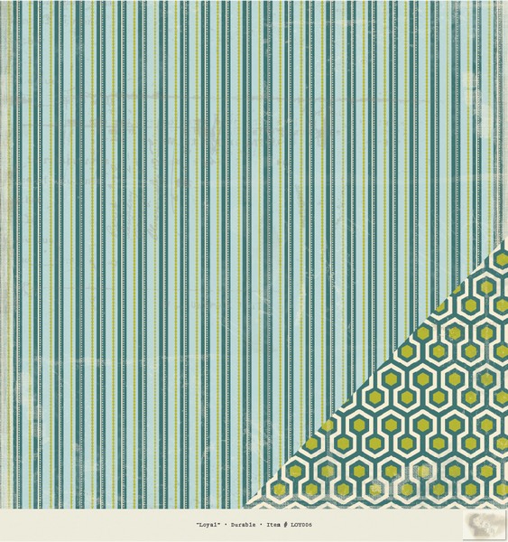 Authentique - Loyal - Durable 12 x 12 Double Sided Paper