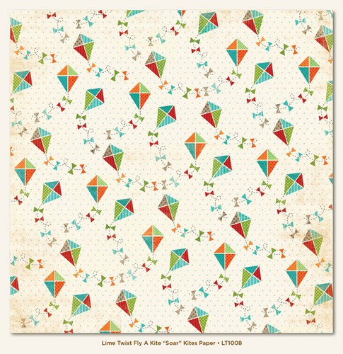 My Minds Eye - Lime Twist - Fly a Kite - Soar - Kites Paper