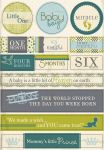 Authentique - Miracle Boy - Noteables Boy Die Cuts 4x6