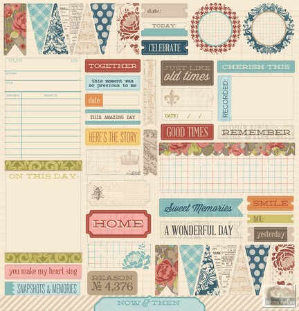 Teresa Collins - Now & Then - Accessories Sheet