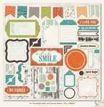 My Minds Eye - On the Bright Side - Colour Scheme Two: Accessories Sheet