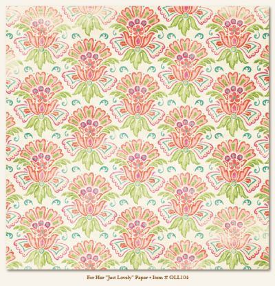 My Minds Eye - Ooh La La - Just Lovely Paper
