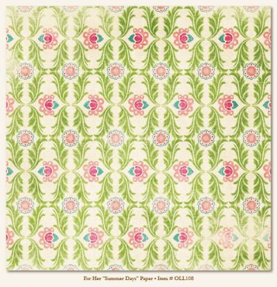 My Minds Eye - Ooh La La - Summer Days Paper
