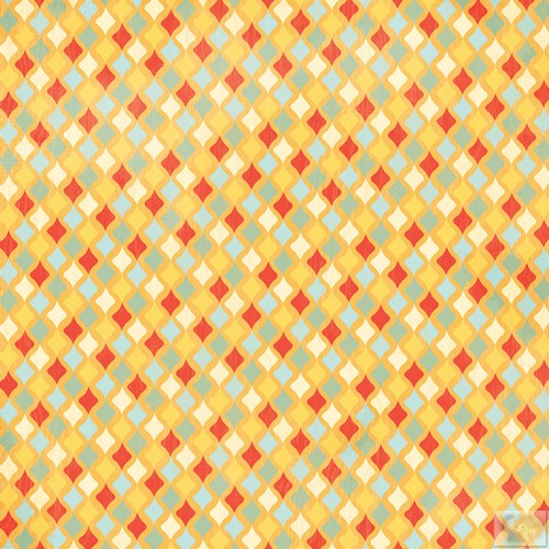My Minds Eye - On The Sunny Side - Happy Go Lucky - 12X12 Paper