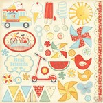 My Minds Eye - On The Sunny Side - Accessories Sheet