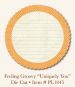 My Minds Eye - Penny Lane - Feeling Groovy - Uniquely You  -  Die Cut