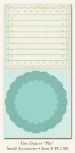 My Minds Eye - Penny Lane - Tiny Dancer - Plie Small Accessories (3x6)