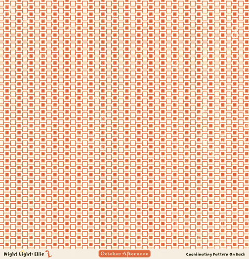 October Afternoon - Night Light - Pattern Paper - Ellie