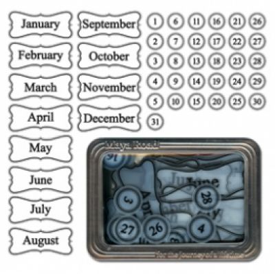 Maya Road - Sheers - Calendar Set
