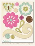 My Minds Eye - Quite Contrary - Little Miss Muffett -"Isn't She Lovely" Accessory Sheet