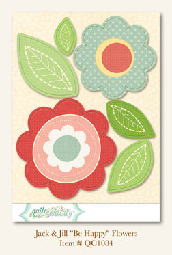My Minds Eye - Quite Contrary - Jack & Jill  -"Be Happy" Flowers