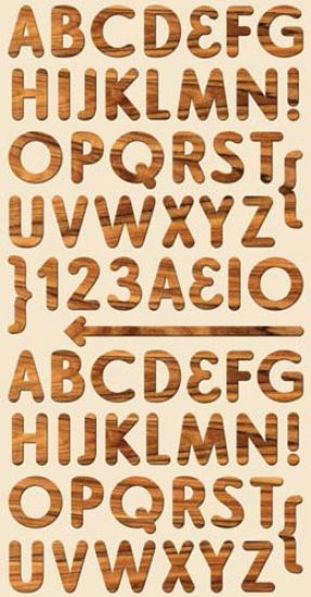 Cosmo Cricket - Ready Set Chipboard 6" - Paul Bunyan