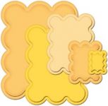 Spellbinders - Nestabilities - Big Scalloped Rectangles Small