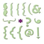 Spellbinders - Shapeabilities Die -Keyboard Icons