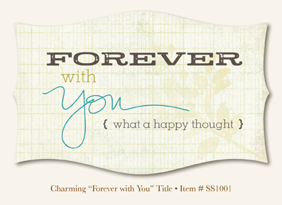 My Minds Eye - So Sophie - Charming - "Forever with You" Title