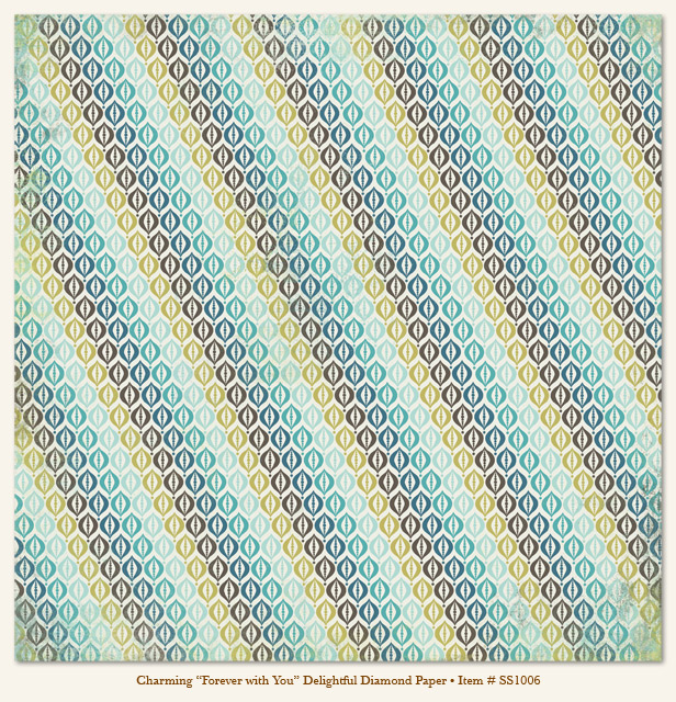 My Minds Eye - So Sophie - Charming - "Forever with You" Delightful Diamond Paper