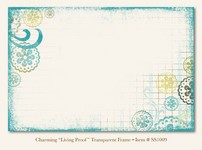 My Minds Eye - So Sophie - Charming - "Living Proof" Frame (transparency)