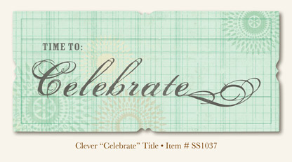 My Minds Eye - So Sophie - Clever - "Celebrate" Title