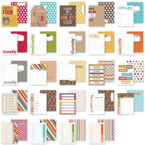 Simple Stories 3x4 Sn@p! Cards - Snappy Days