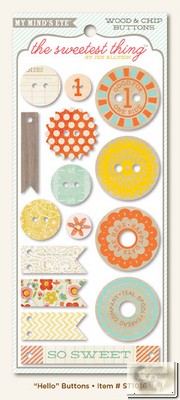 My Minds Eye - The Sweetest Thing - Tangerine - Hello Buttons