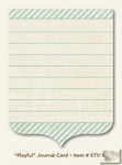 My Minds Eye - The Sweetest Thing - Bluebell - Playful Journal Card