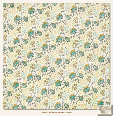 My Minds Eye - The Sweetest Thing - Bluebell - Bright Blossom Paper