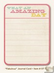 My Minds Eye - The Sweetest Thing - Lavender - Fabulous Journal Card