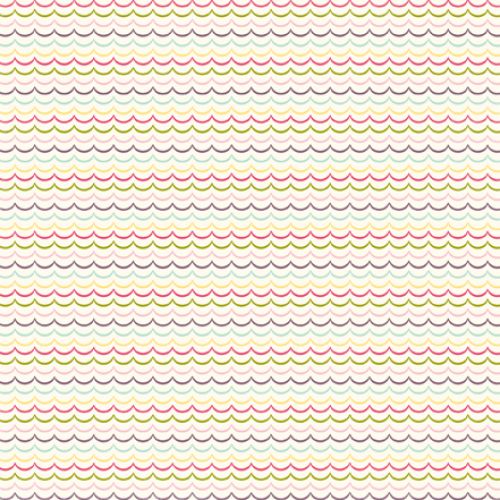 Echo Park - Springtime - Whimsy Scallop Paper