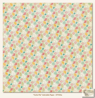 My Minds Eye - The Sweetest Thing - Lavender - Cutie Pie Adorable Paper