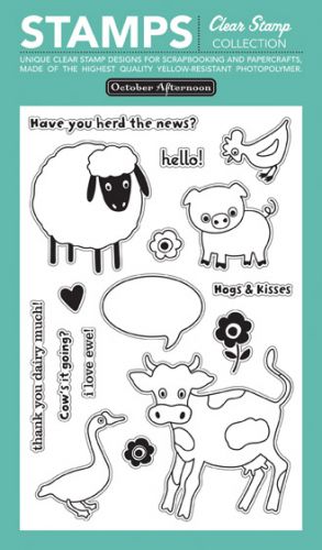 October Afternoon - Farm Fresh - Clear Stamps - (4"x6")