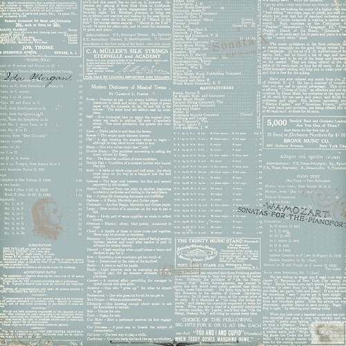 Echo Park - EP Mini Themes - Melody of Life Words