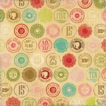 Echo Park - This and That Graceful - Wooden Nickel Patterned Paper
