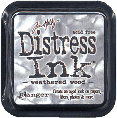 Tim Holtz Distress Ink Pad by Ranger - Weathered Wood