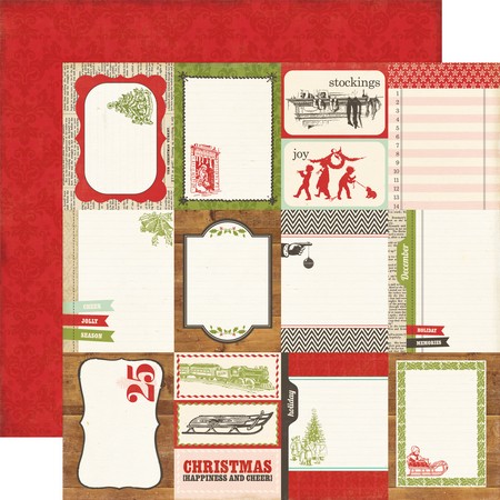 Echo Park Paper Company - This and That Christmas - Jouranling Card