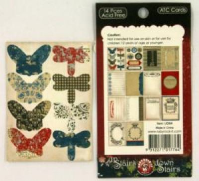 Ruby Rock-it - Upstairs Downstairs - ATC Cards x 14