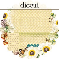 Websters Pages - WonderFall - 12 x 12 Diecut Paper