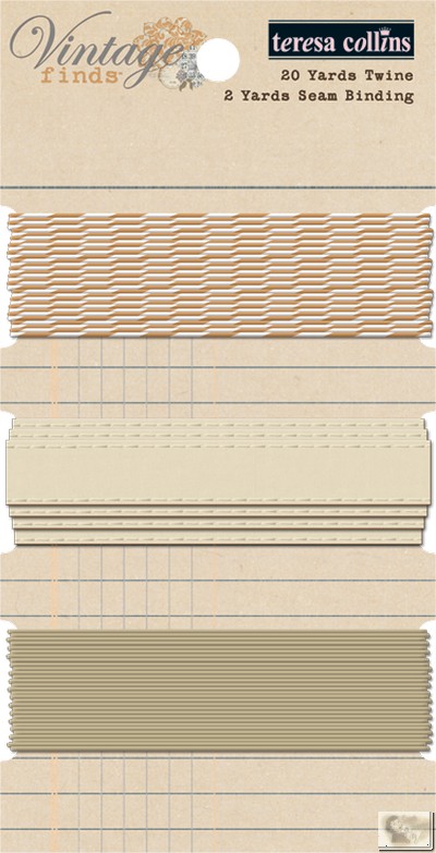 Teresa Collins - Vintage Finds - Trims