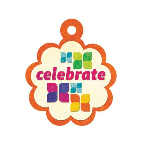 We R Memory Keepers - Funfetti - Die Cut Tag - Confetti