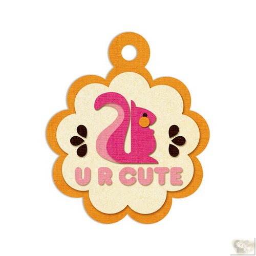 We R Memory Keepers - Embossed Tags U R Cute
