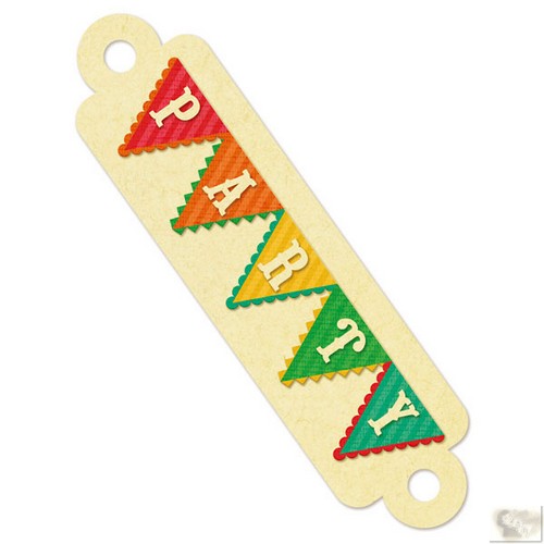 We R Memory Keepers - Embossed Tags Party Banner