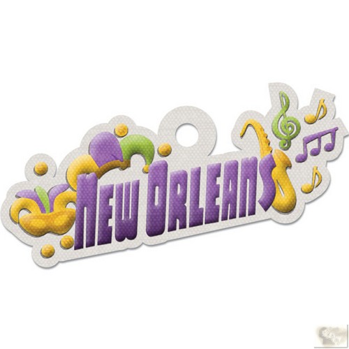 We R Memory Keepers - Destination Die Cut Embossed. Tags - New Orleans