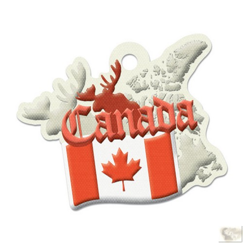 We R Memory Keepers - Destination Die Cut Embossed. Tags - Canada