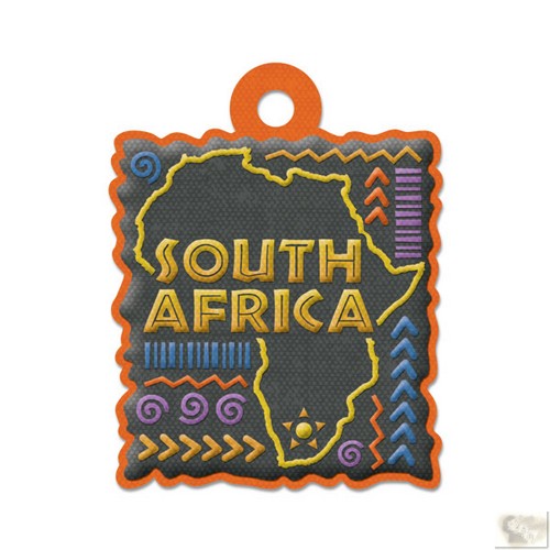 We R Memory Keepers - Destination Die Cut Embossed. Tags - So. Africa