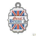We R Memory Keepers - Destination Die Cut Embossed. Tags - Grt Britain