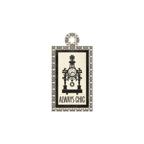 We R Memory Keepers - Antique Chic - Die Cut Tag - Chic