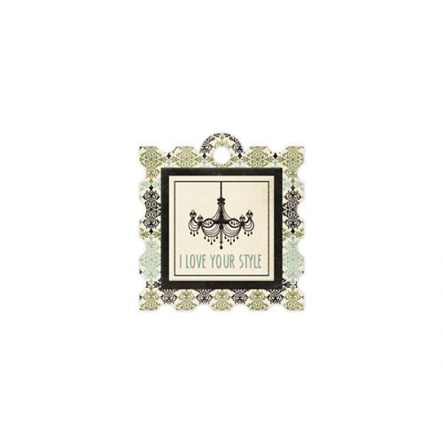 We R Memory Keepers - Antique Chic - Die Cut Tag - Style