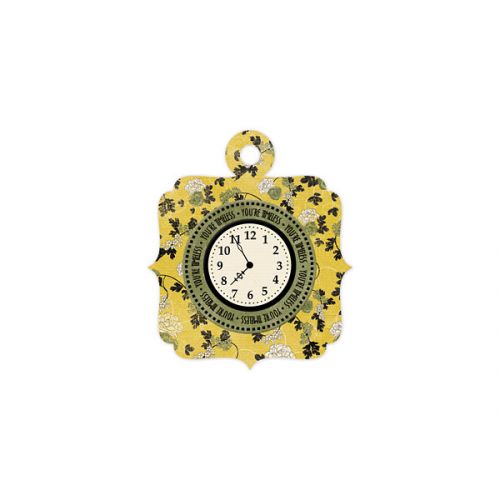 We R Memory Keepers - Antique Chic - Die Cut Tag - Timeless