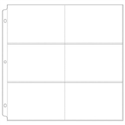 We R Memory Keepers - 12" x 12" Page Protectors Ring - (6) - 4x6" Pockets - 10pk
