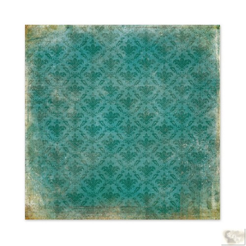 We R Memory Keepers - Anthologie - Glitter Paper - Damask